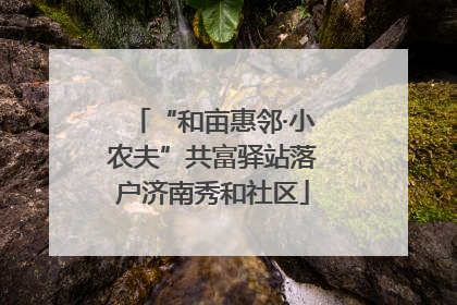 “和亩惠邻·小农夫”共富驿站落户济南秀和社区