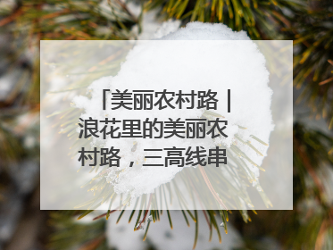 美丽农村路｜浪花里的美丽农村路，三高线串起山海经济学