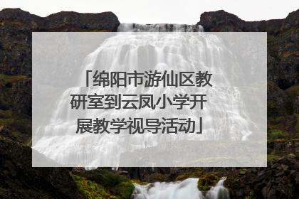 绵阳市游仙区教研室到云凤小学开展教学视导活动