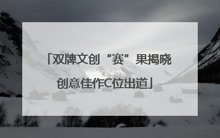 双牌文创“赛”果揭晓 创意佳作C位出道