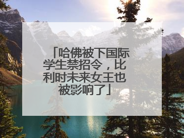 哈佛被下国际学生禁招令，比利时未来女王也被影响了