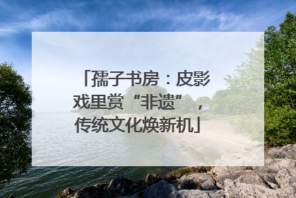 孺子书房：皮影戏里赏“非遗”，传统文化焕新机