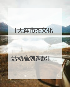 大连市茶文化活动高潮迭起