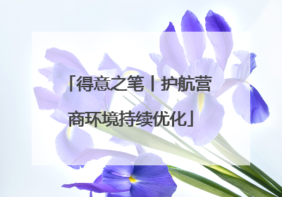 得意之笔丨护航营商环境持续优化