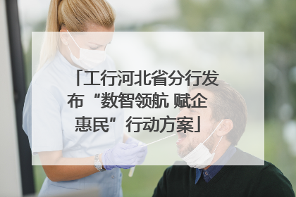 工行河北省分行发布“数智领航 赋企惠民”行动方案