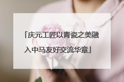 庆元工匠以青瓷之美融入中马友好交流华章