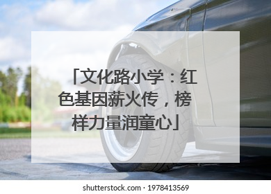 文化路小学：红色基因薪火传，榜样力量润童心