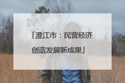 澄江市：民营经济创造发展新成果