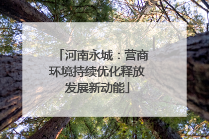 河南永城：营商环境持续优化释放发展新动能