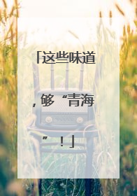 这些味道，够“青海”！