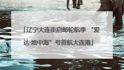 辽宁大连重启邮轮航季 “爱达·地中海”号首航大连港