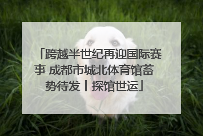 跨越半世纪再迎国际赛事 成都市城北体育馆蓄势待发丨探馆世运
