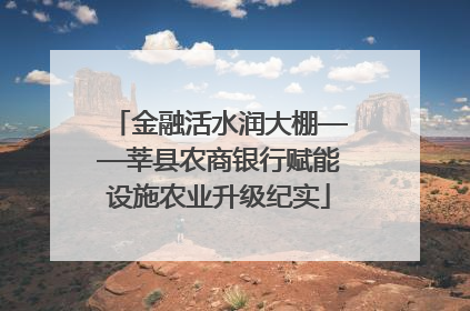 金融活水润大棚——莘县农商银行赋能设施农业升级纪实