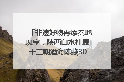 非遗好物再添秦地瑰宝，陕西白水杜康十三朝酒海陈藏30年别具一格