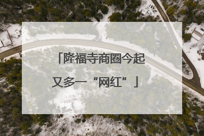 隆福寺商圈今起又多一“网红”