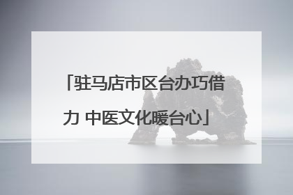 驻马店市区台办巧借力 中医文化暖台心