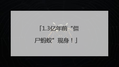 1.3亿年前“僵尸蚂蚁”现身！