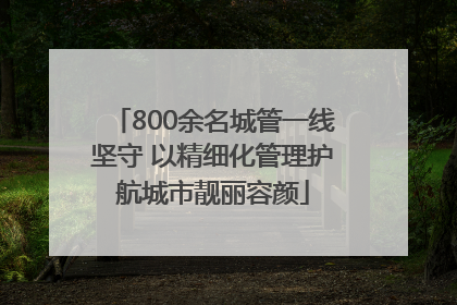 800余名城管一线坚守 以精细化管理护航城市靓丽容颜